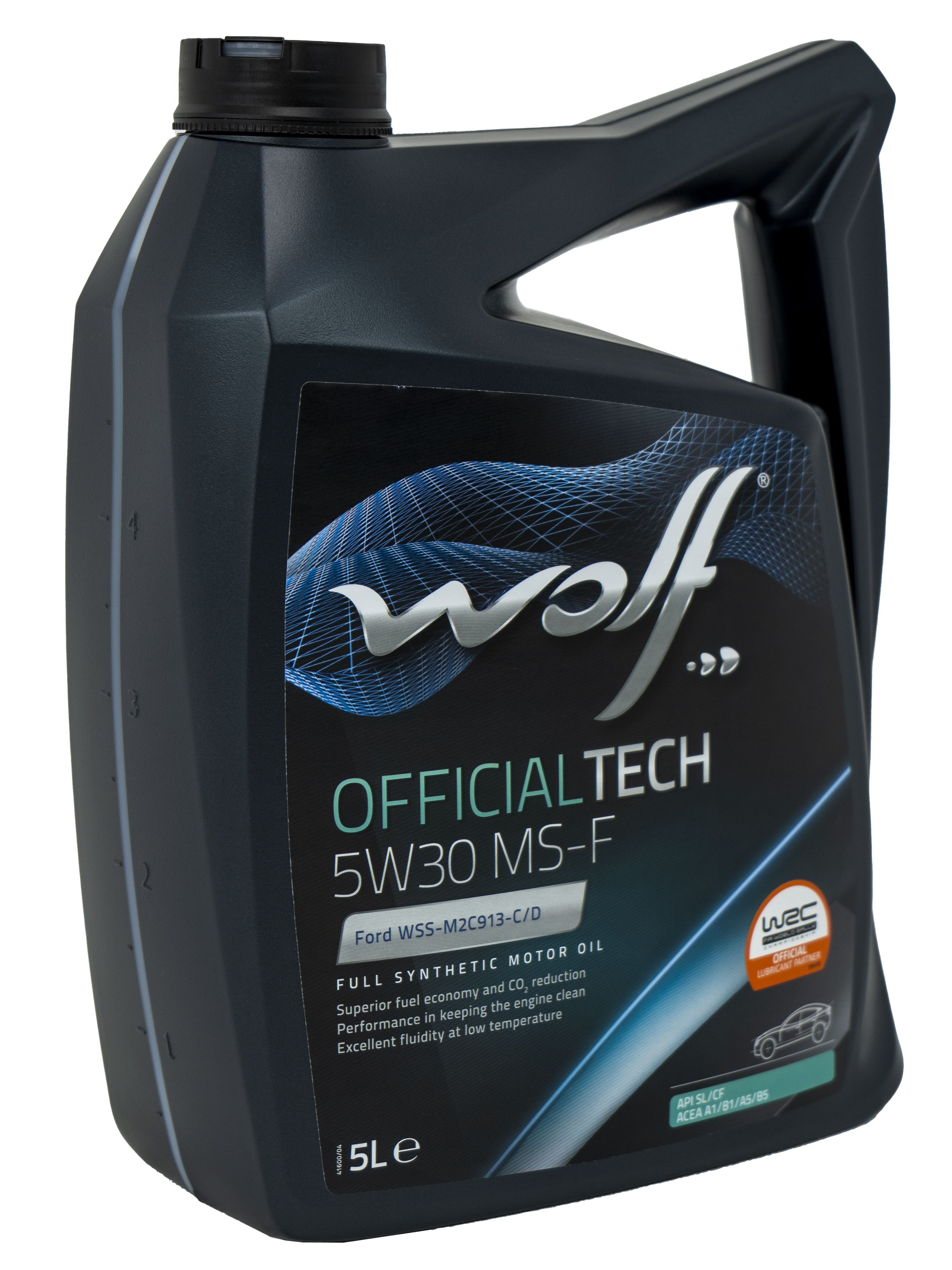 WOLF OIL 8308611 Масло моторное OFFICIALTECH 5W30 MS-F 1L