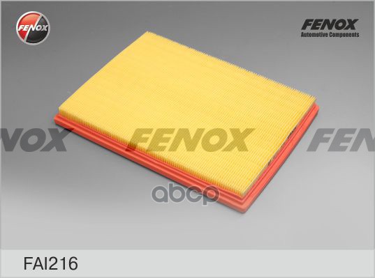

FENOX FAI216 FAI216_фильтр воздушный!\ Opel Astra F 1.4i-2.0i/1.7D/TD 16V 91
