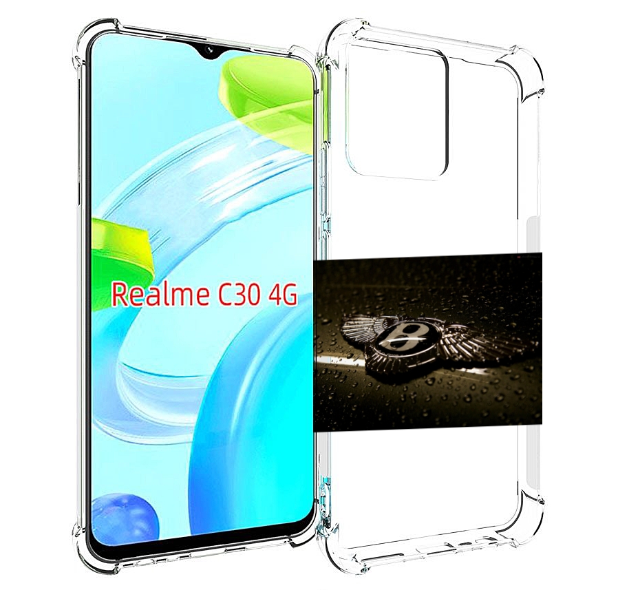 

Чехол MyPads bentley 2 мужской для Realme C30 4G / Narzo 50i Prime, Прозрачный, Tocco