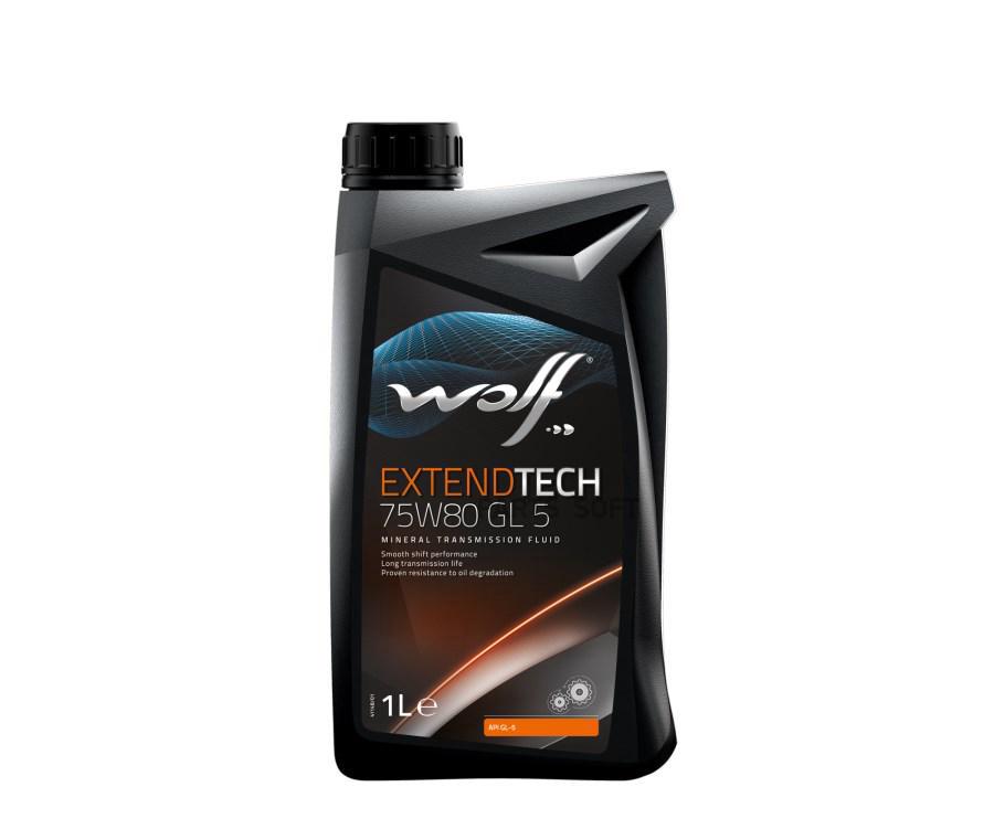 Трансмиссионное масло WOLF OIL EXTENDTECH 75W80 GL 5