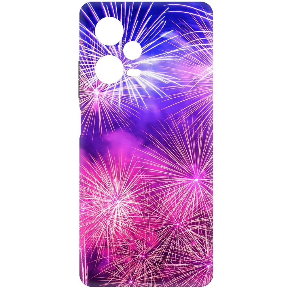 

Чехол-накладка Софт Салют для Xiaomi Redmi Note 12 Pro+ 5G, Черный