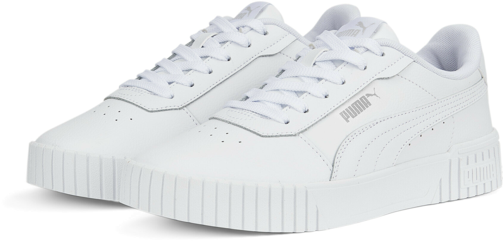 

Кеды женские PUMA Carina 2.0 белые 7.5 UK, Белый, Carina 2.0