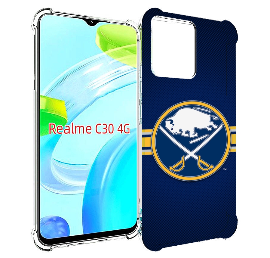 

Чехол MyPads баффало сеибрс для Realme C30 4G / Narzo 50i Prime, Прозрачный, Tocco
