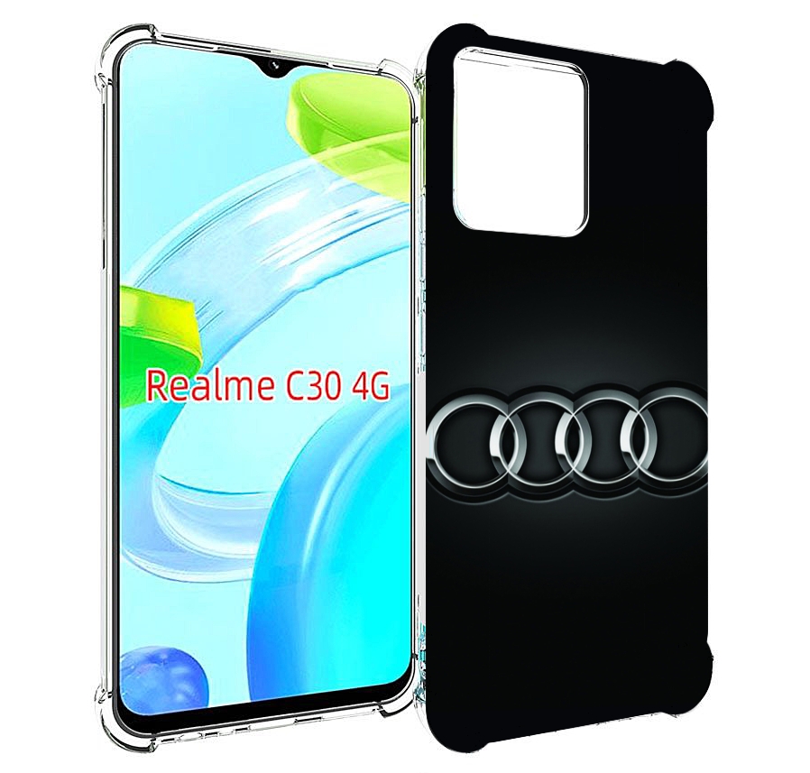 

Чехол MyPads audi 2 для Realme C30 4G / Narzo 50i Prime, Прозрачный, Tocco