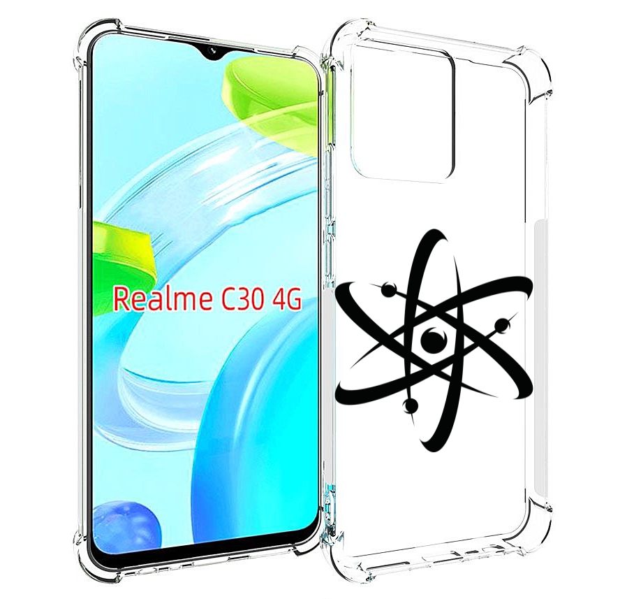 

Чехол MyPads атом для Realme C30 4G / Narzo 50i Prime, Прозрачный, Tocco