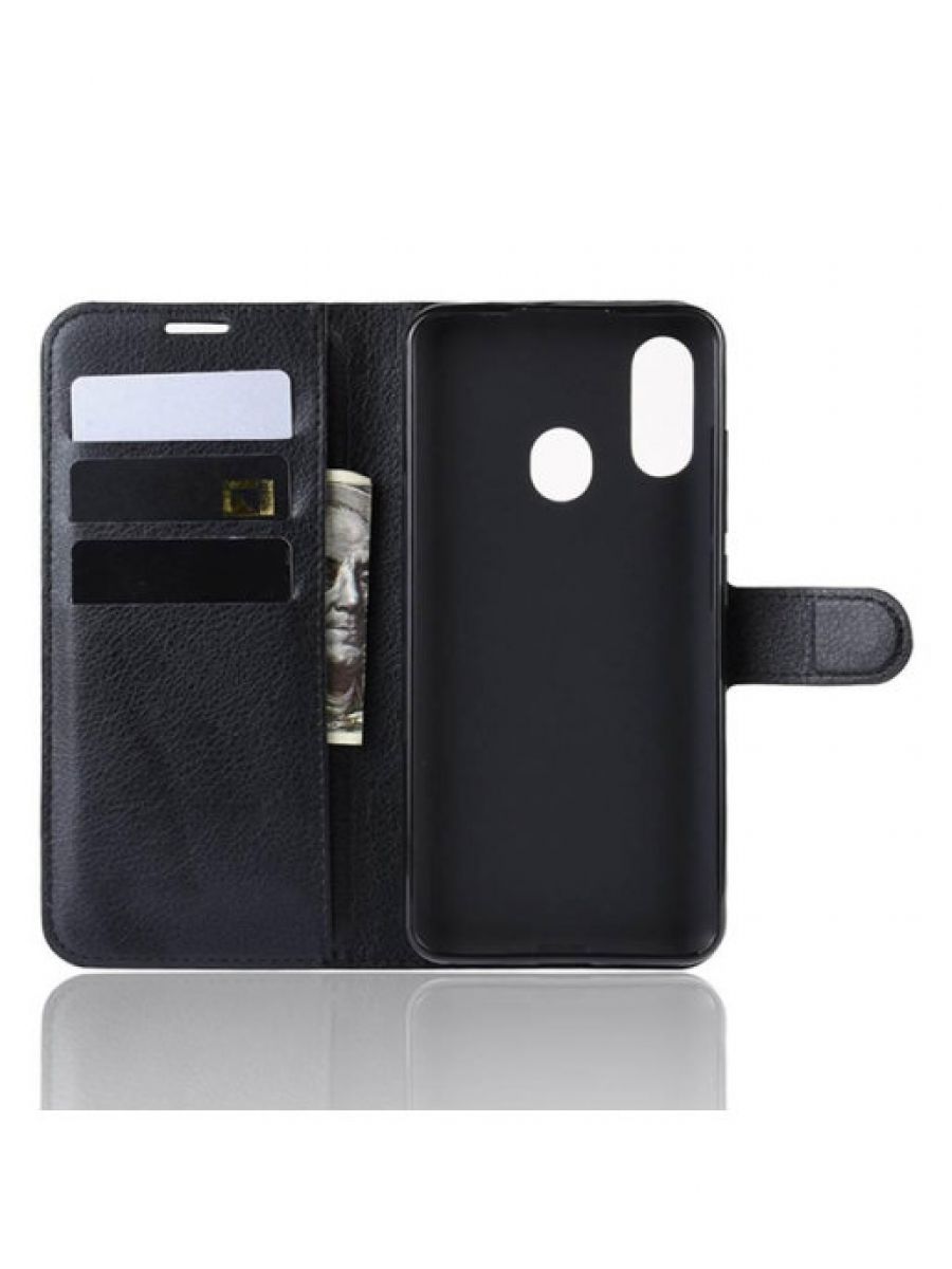 

Чехол Wallet для смартфона ZTE Blade V10 Vita черный