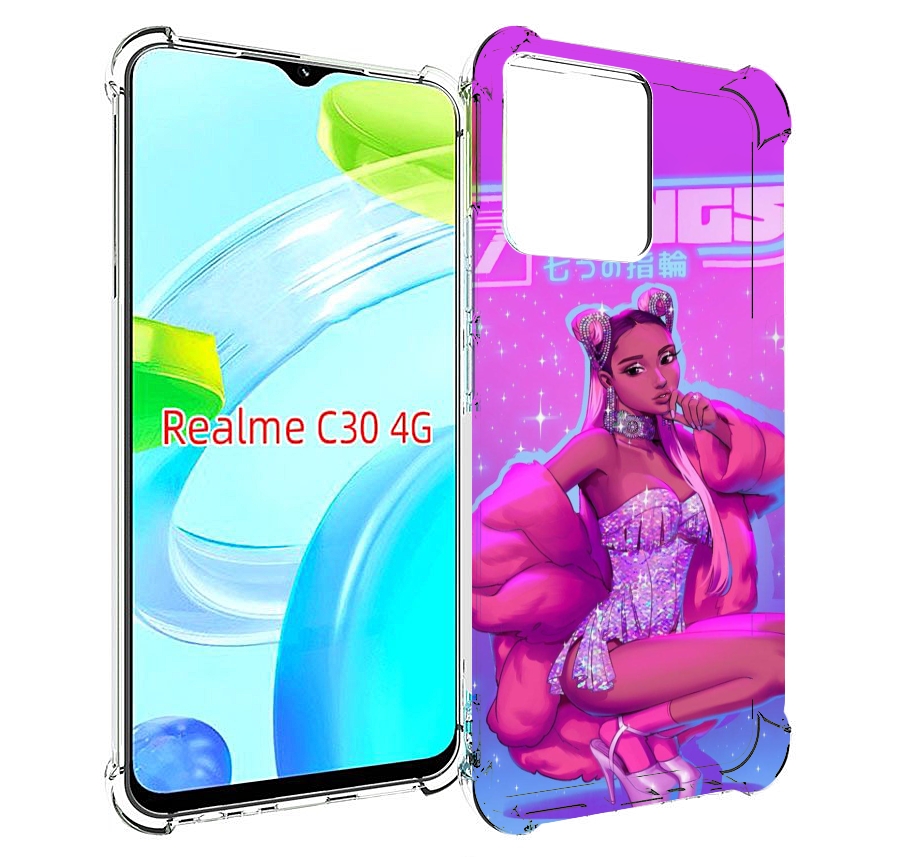 

Чехол MyPads ариана-гранде для Realme C30 4G / Narzo 50i Prime, Прозрачный, Tocco