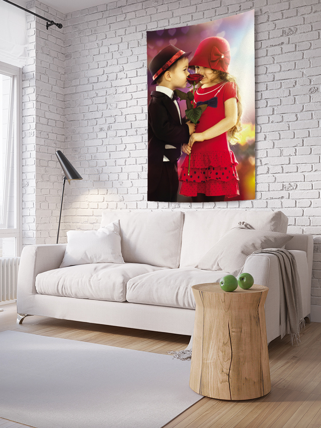 

Вертикальное фотопанно на стену JoyArty Признание в любви 150x200 см, Признание в любви