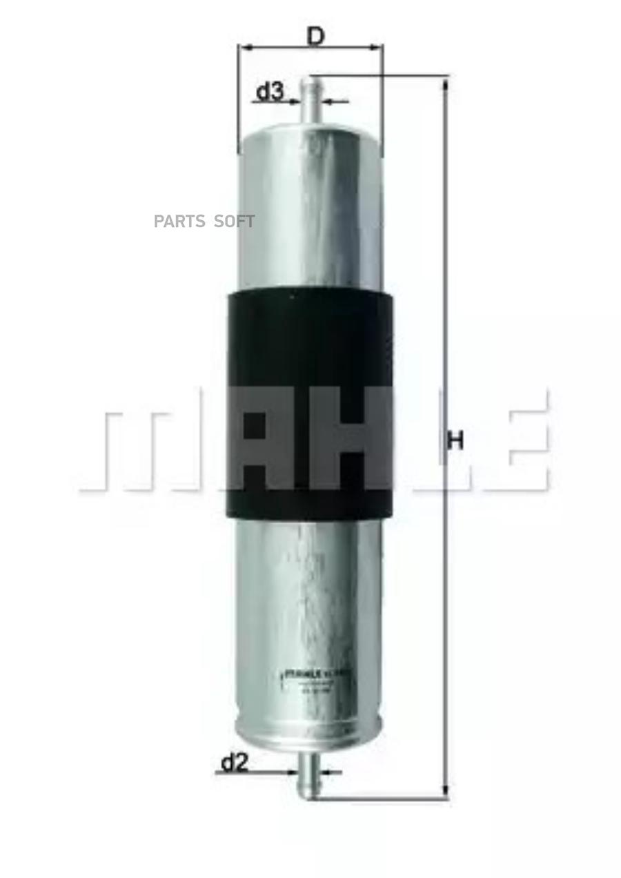 

Фильтр топливный KNECHT/MAHLE KL473