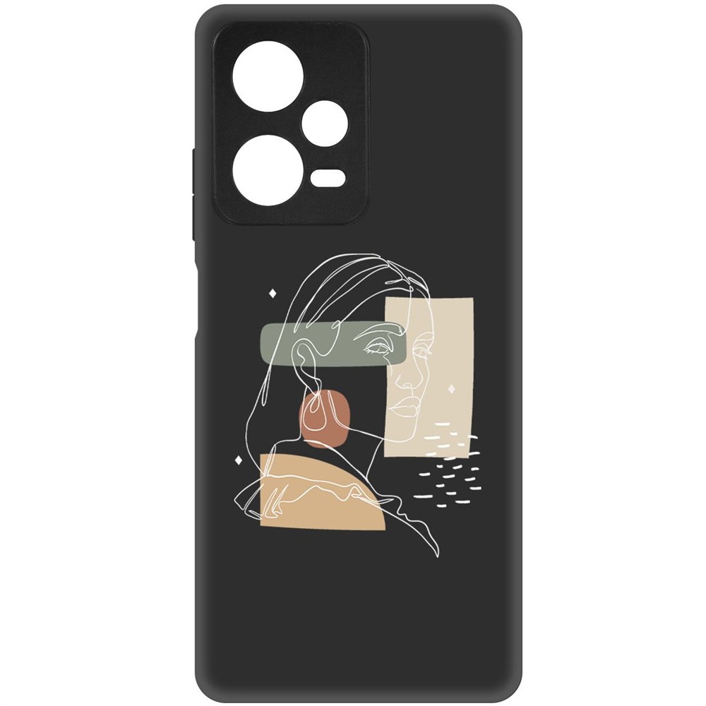 

Чехол-накладка Софт Уверенность для Xiaomi Redmi Note 12 Pro+ 5G, Черный