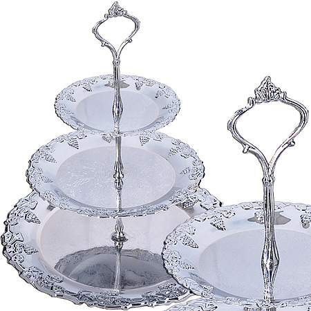 

Конфетница мет. 3-х ярусная Mayer&Boch 30427 KSMB-30427
