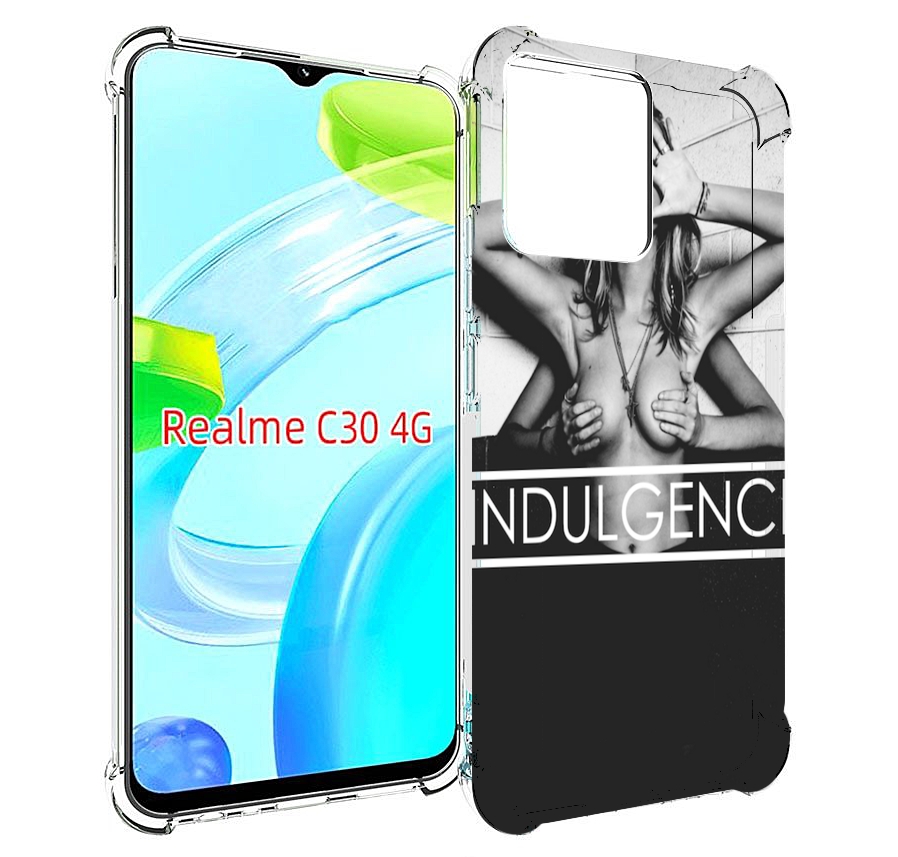 

Чехол MyPads Страсть для Realme C30 4G / Narzo 50i Prime, Прозрачный, Tocco