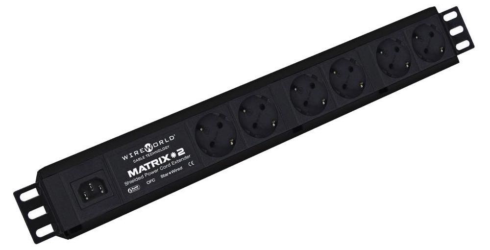 

Сетевой разветвитель на 6 розеток WireWorld Matrix2 Rack Mount Power Strip, WireWorld MATRIX2 Rack Mount Power Strip