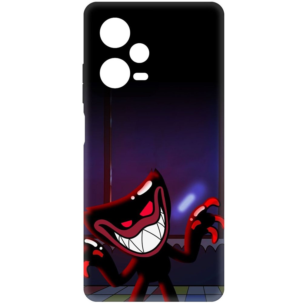 

Чехол-накладка Софт Хаги Ваги для Xiaomi Redmi Note 12 Pro+ 5G, Черный
