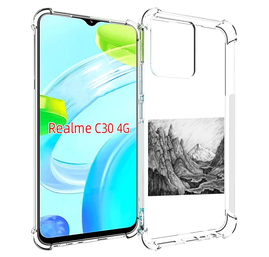 

Чехол MyPads Ямакаса Мияги и Энди Панда для Realme C30 4G / Narzo 50i Prime, Прозрачный, Tocco