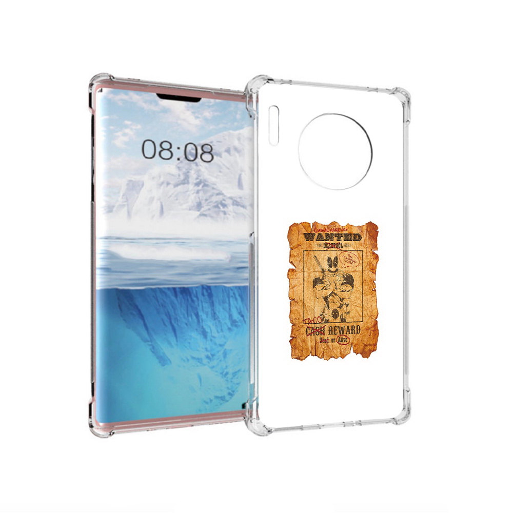 

Чехол MyPads Tocco для Huawei Mate 30 Pro дедпул, Прозрачный, Tocco
