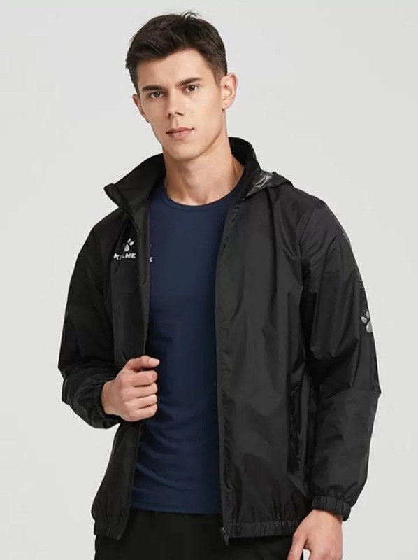 

Спортивная ветровка мужская KELME RAIN черная S, RAIN