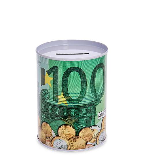 

Металлическая копилка 100 Евро 10см BX-230/3 113-603767