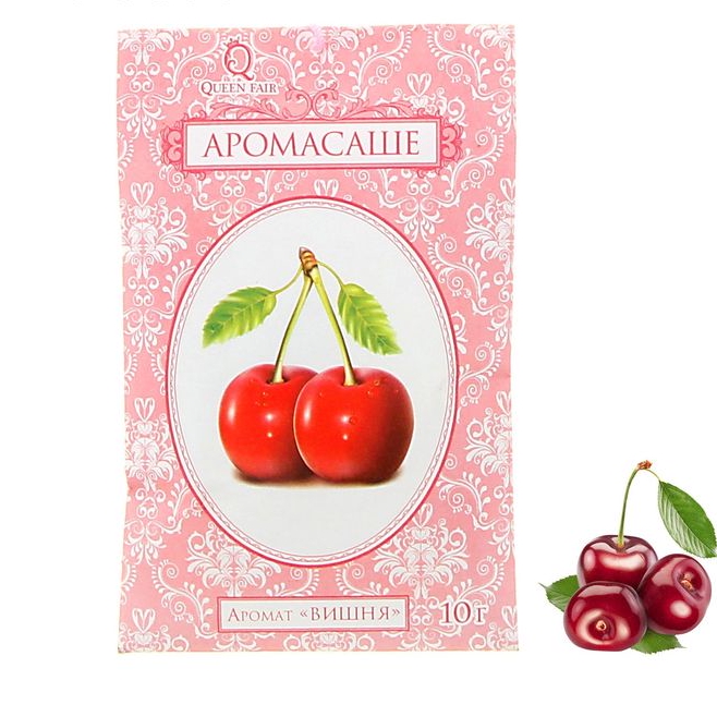 

Благовоние Queen Fair Аромасаше конверт 10g Вишня 907499