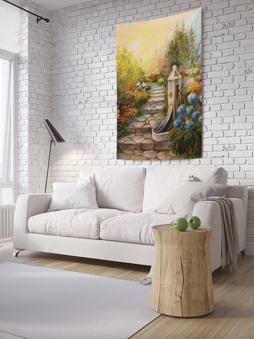

Вертикальное фотопанно на стену JoyArty Сад цветов 150x200 см, Сад цветов