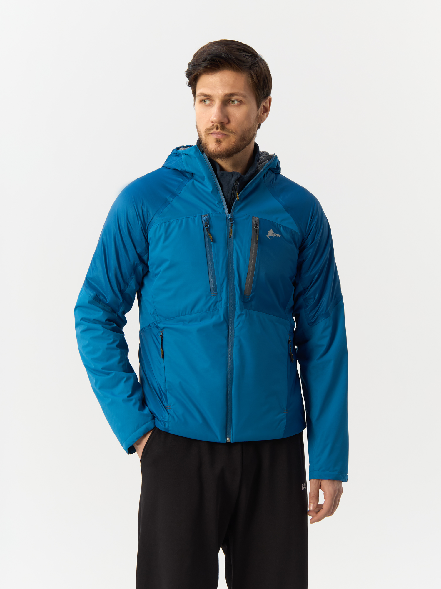 

Куртка мужская Ande New Courmayeur Jkt M22002A синяя S, Синий, New Courmayeur