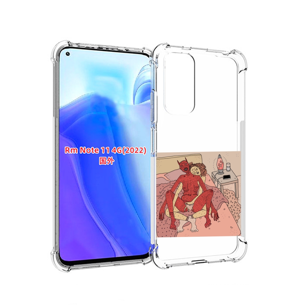 

Чехол MyPads девушка-без-кожи для Xiaomi Redmi Note 11 4G ( Глобальная версия ), Tocco