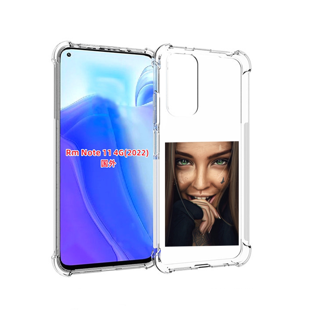 

Чехол MyPads девушка улыбается женский для Xiaomi Redmi Note 11 4G ( Глобальная версия ), Tocco