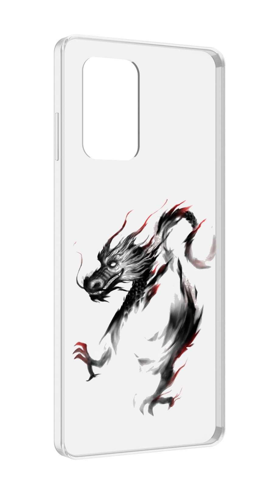 

Чехол MyPads черный дракон для ZTE Blade A72 / ZTE Blade V40 Vita, Прозрачный, Tocco