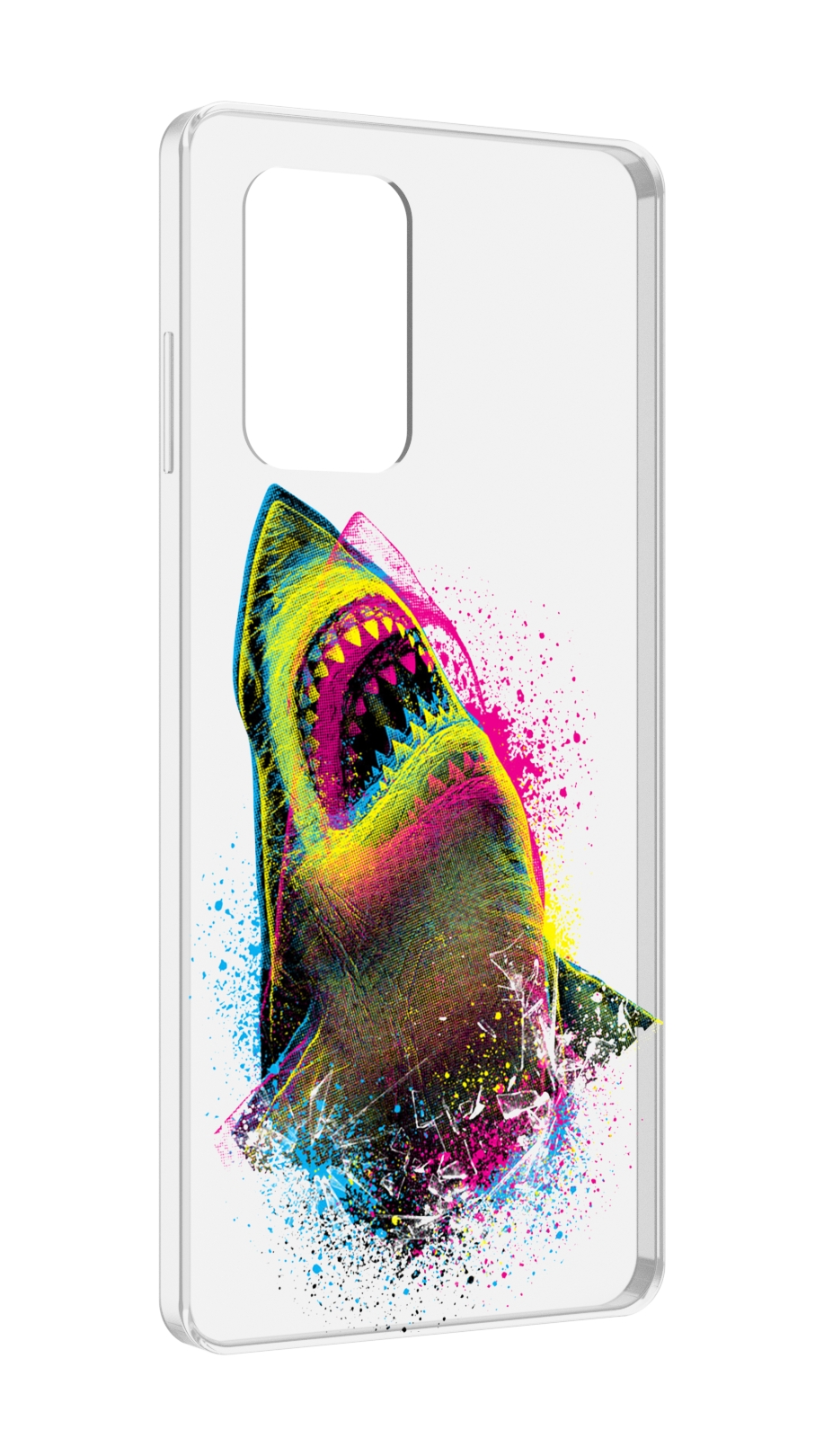 

Чехол MyPads челюсти-2 для ZTE Blade A72 / ZTE Blade V40 Vita, Прозрачный, Tocco