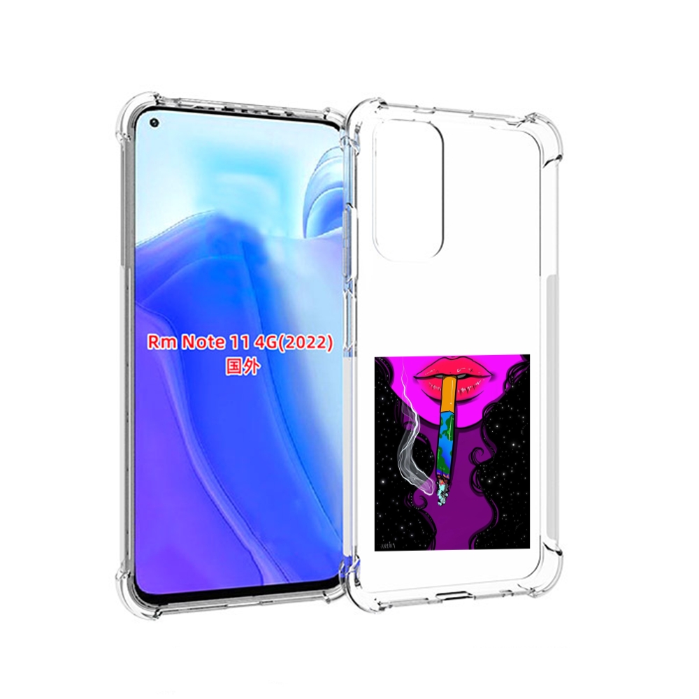 

Чехол MyPads девушка курит землю женский для Xiaomi Redmi Note 11 4G ( Глобальная версия ), Tocco