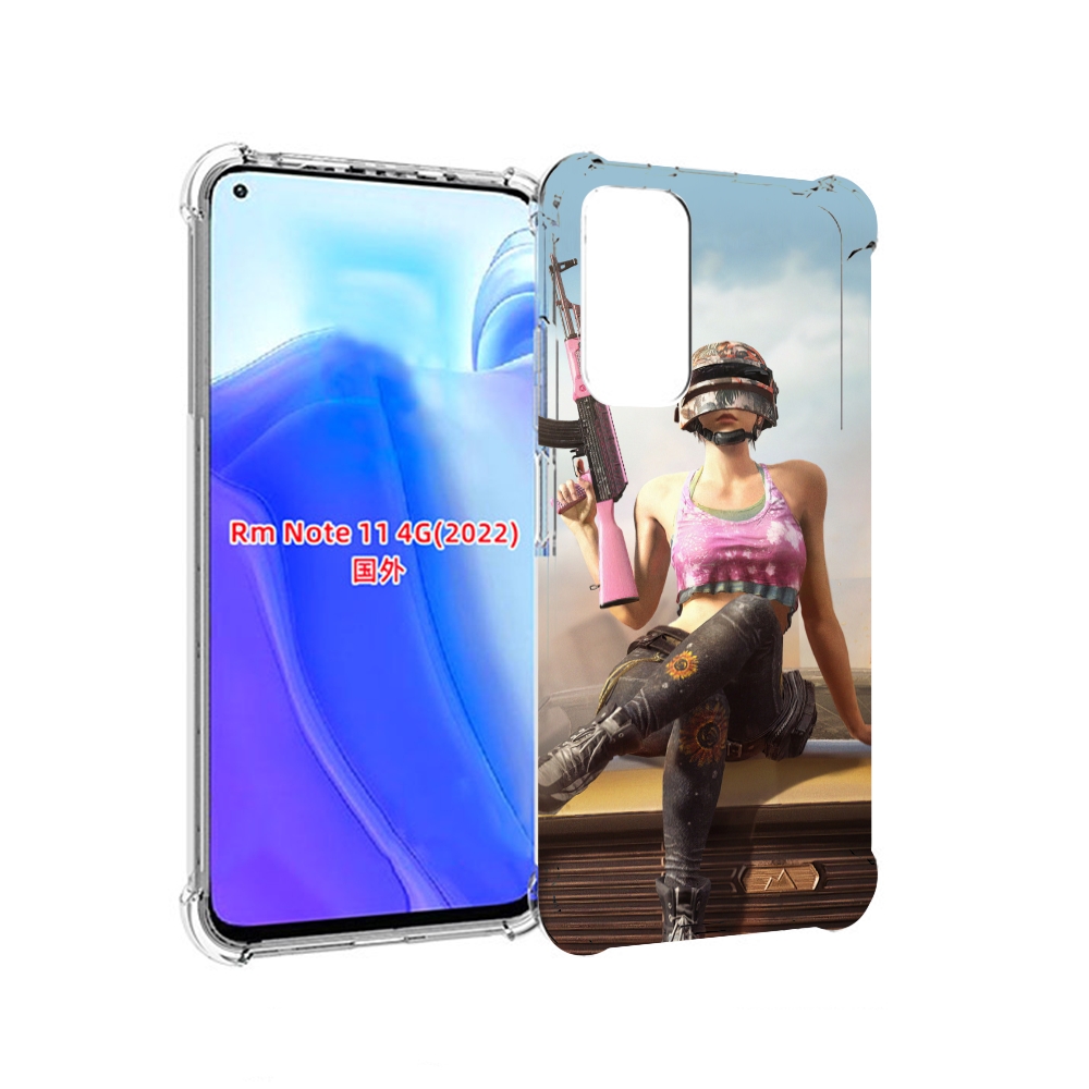 

Чехол MyPads девушка из PUBG для Xiaomi Redmi Note 11 4G ( Глобальная версия ), Tocco