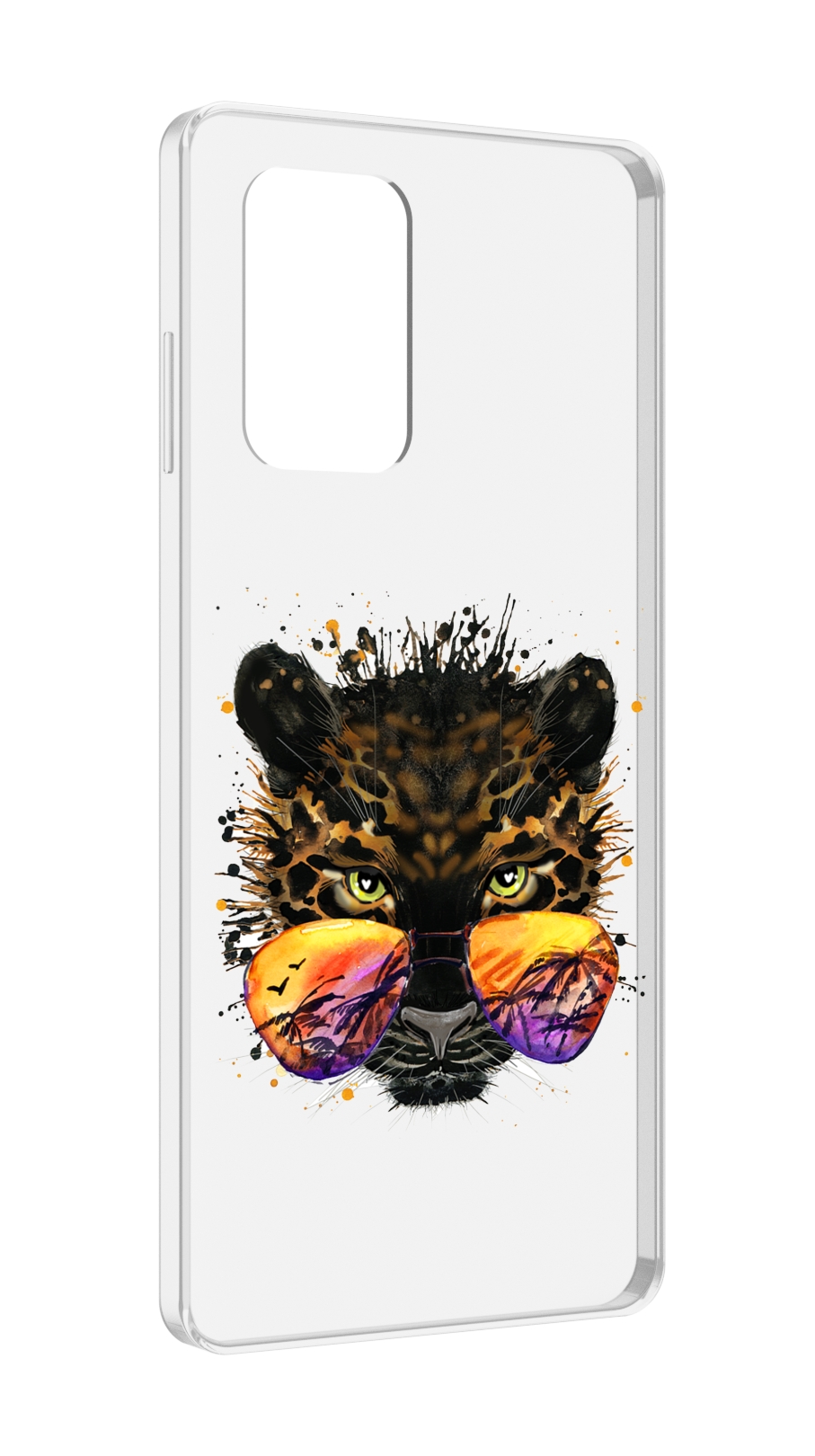 

Чехол MyPads тропический леопард для ZTE Blade A72 / ZTE Blade V40 Vita, Прозрачный, Tocco