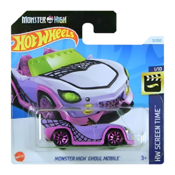 

Машинка Hot wheels Monster High Ghoul Mobile HRY45