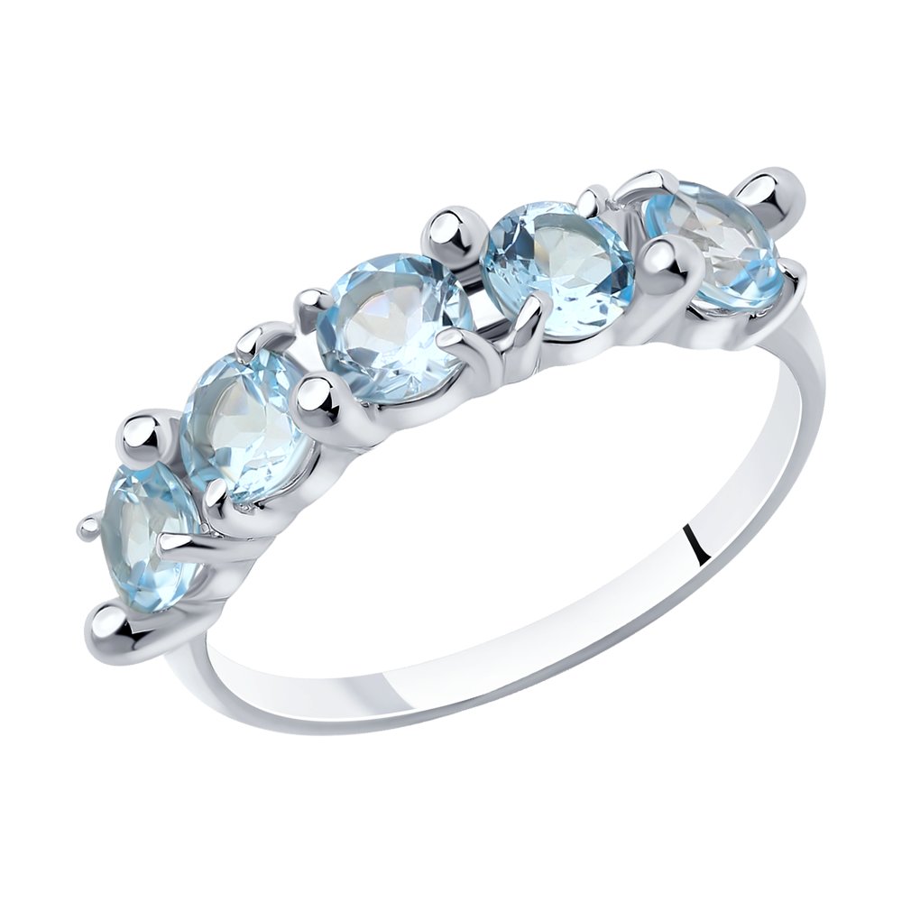 

Кольцо из серебра р. , Diamant 94-310-00346-1, топаз, 94-310-00346-1