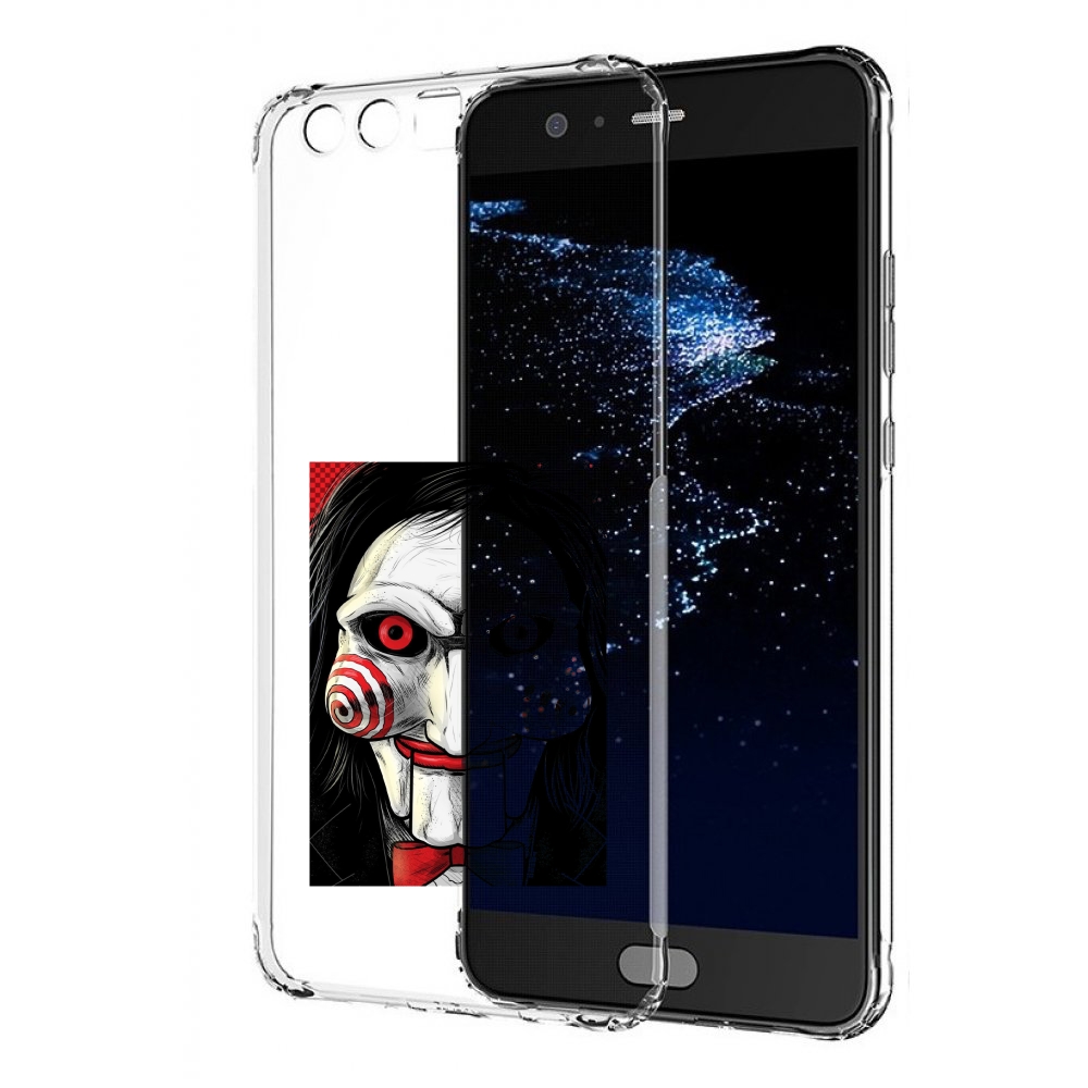 

Чехол бампер MyPads кукла из пилы для Huawei P10 Plus противоуда, Прозрачный, Tocco