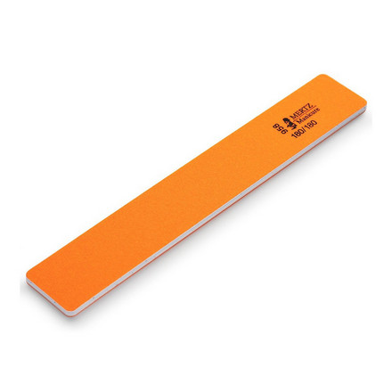 Пилка для ногтей MERTZ широкая оранжевая 180/180 оранжевая страна генерал коммандант башибузук александр