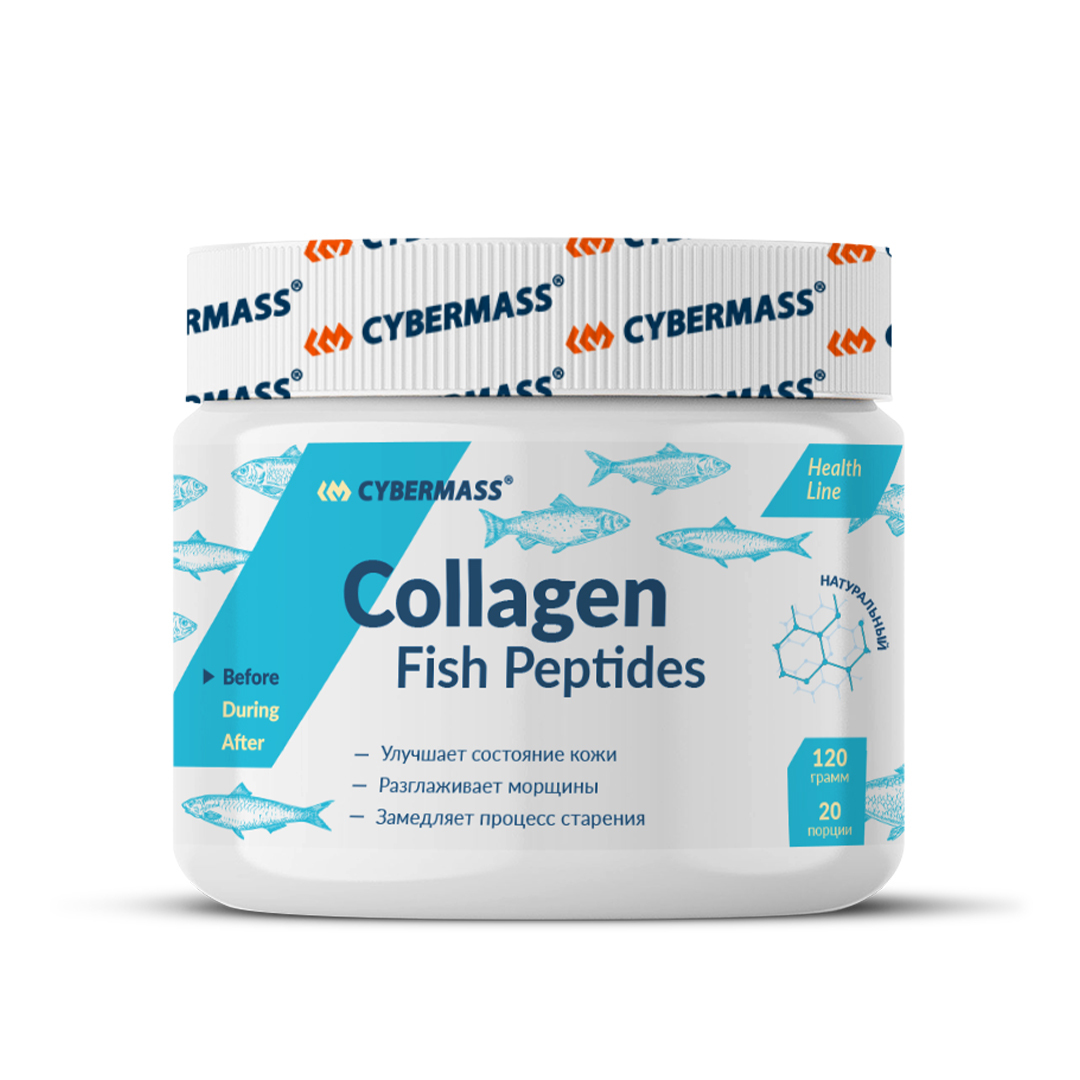 фото Коллаген морской рыбий cybermass collagen fish (120 г)