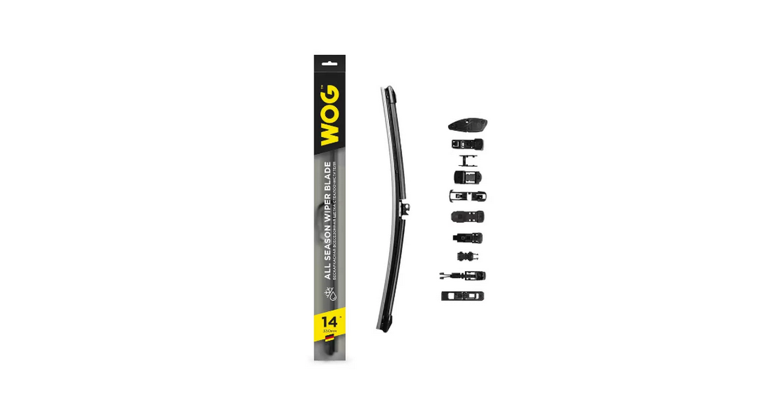 

WOG WGC1405 Щетка стеклоочистителя всесезонная бескаркасная, бесшумная 19 inch с комплекто
