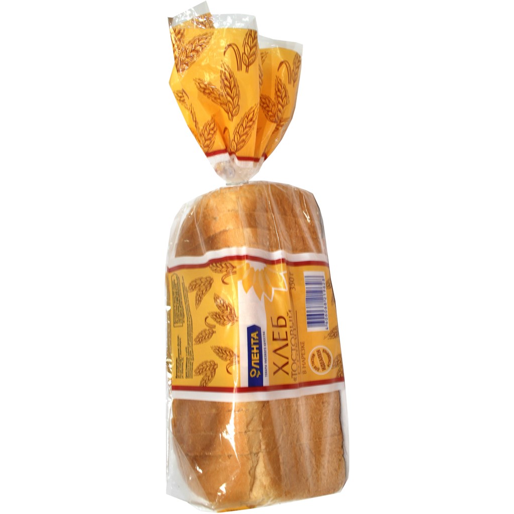 Хлеб белый Лента Гурман пшеничный тостовый BIO 350 г