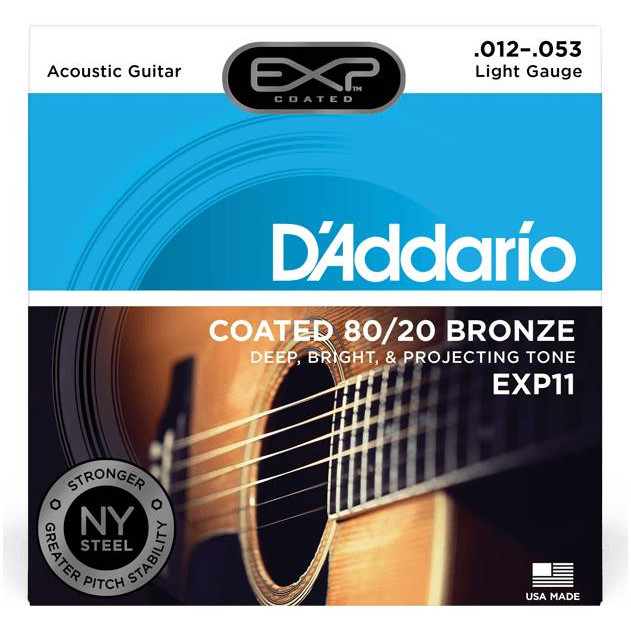 

Струны для акустической гитары DAddario EXP11, EXP11