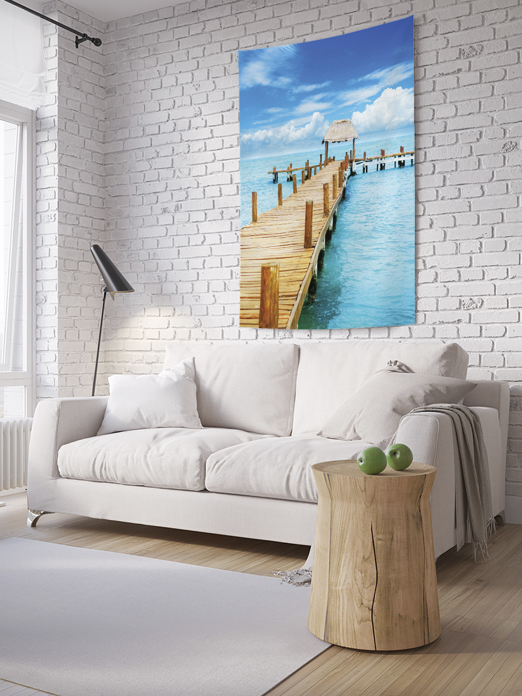 

Вертикальное фотопанно на стену JoyArty Море облаков 150x200 см, Море облаков