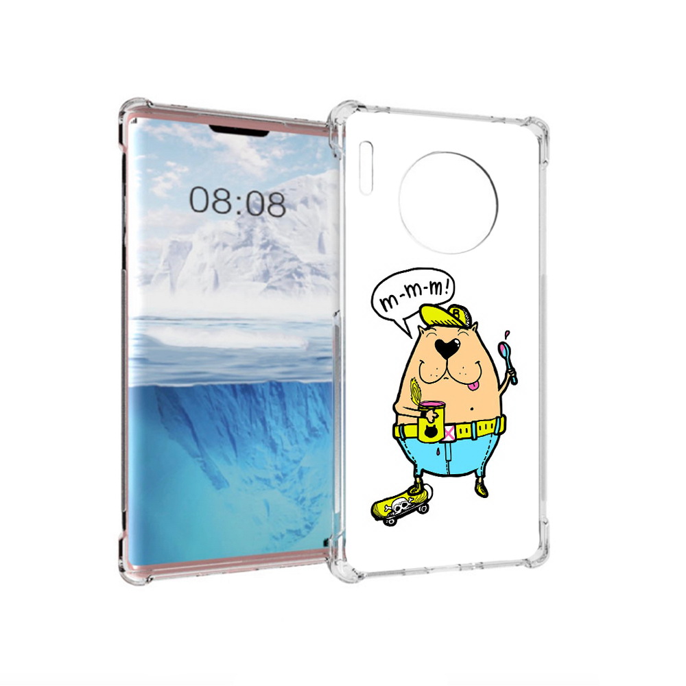 

Чехол MyPads Tocco для Huawei Mate 30 Pro Бобр, Прозрачный, Tocco