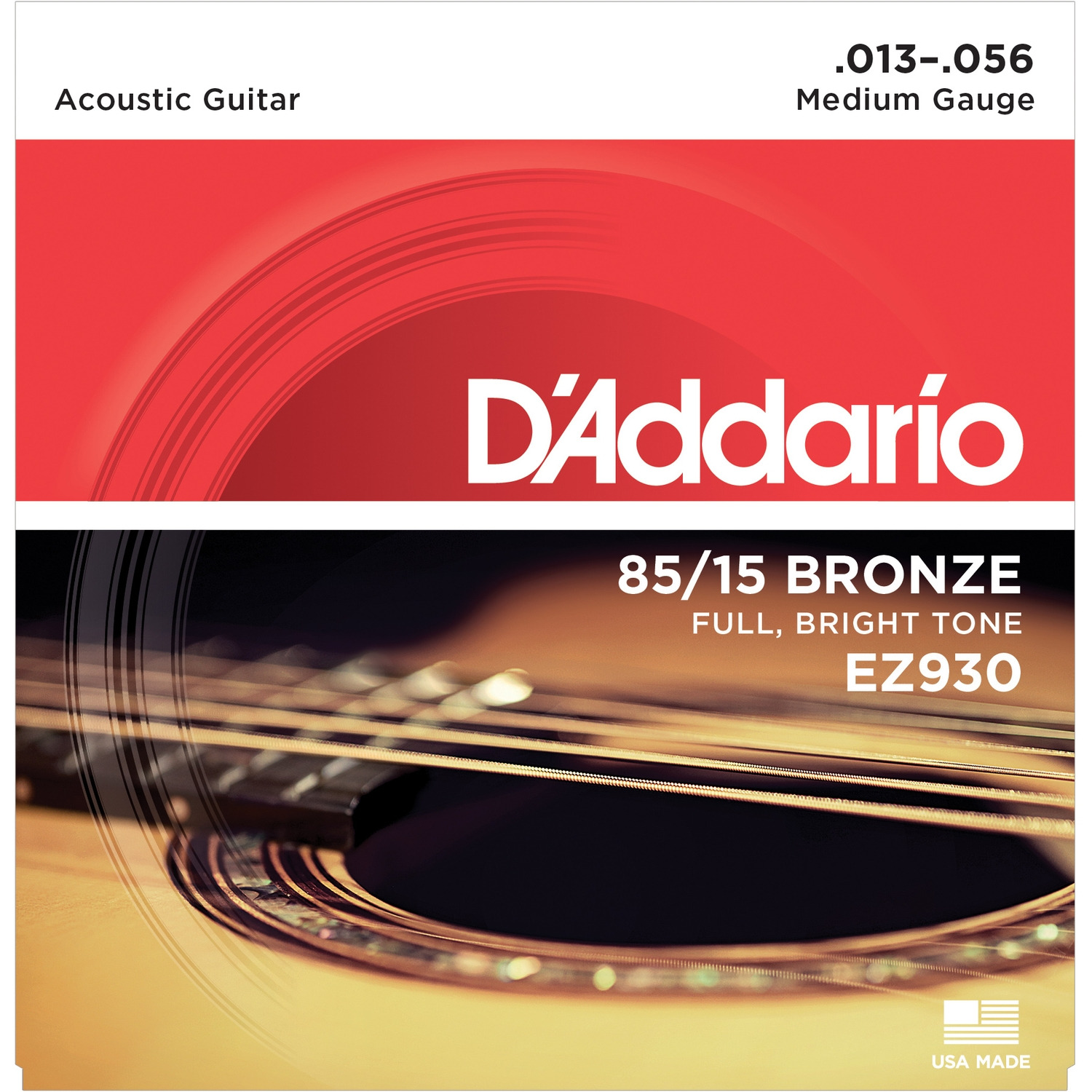 фото Струны для акустической гитары daddario ez930 d'addario