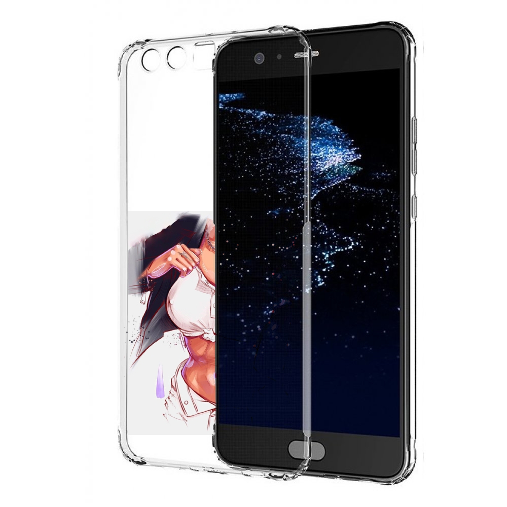 

Чехол бампер MyPads красивая-стройная-модель для Huawei P10 Plus, Прозрачный, Tocco