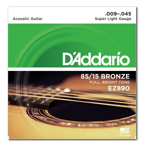 фото Струны для акустической гитары daddario ez890 d'addario