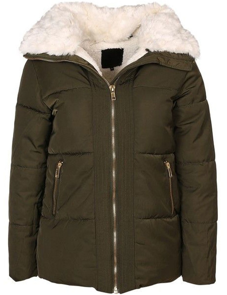 

Куртка женская New Look New Look/1 зеленая 46 RU; M, New Look/1
