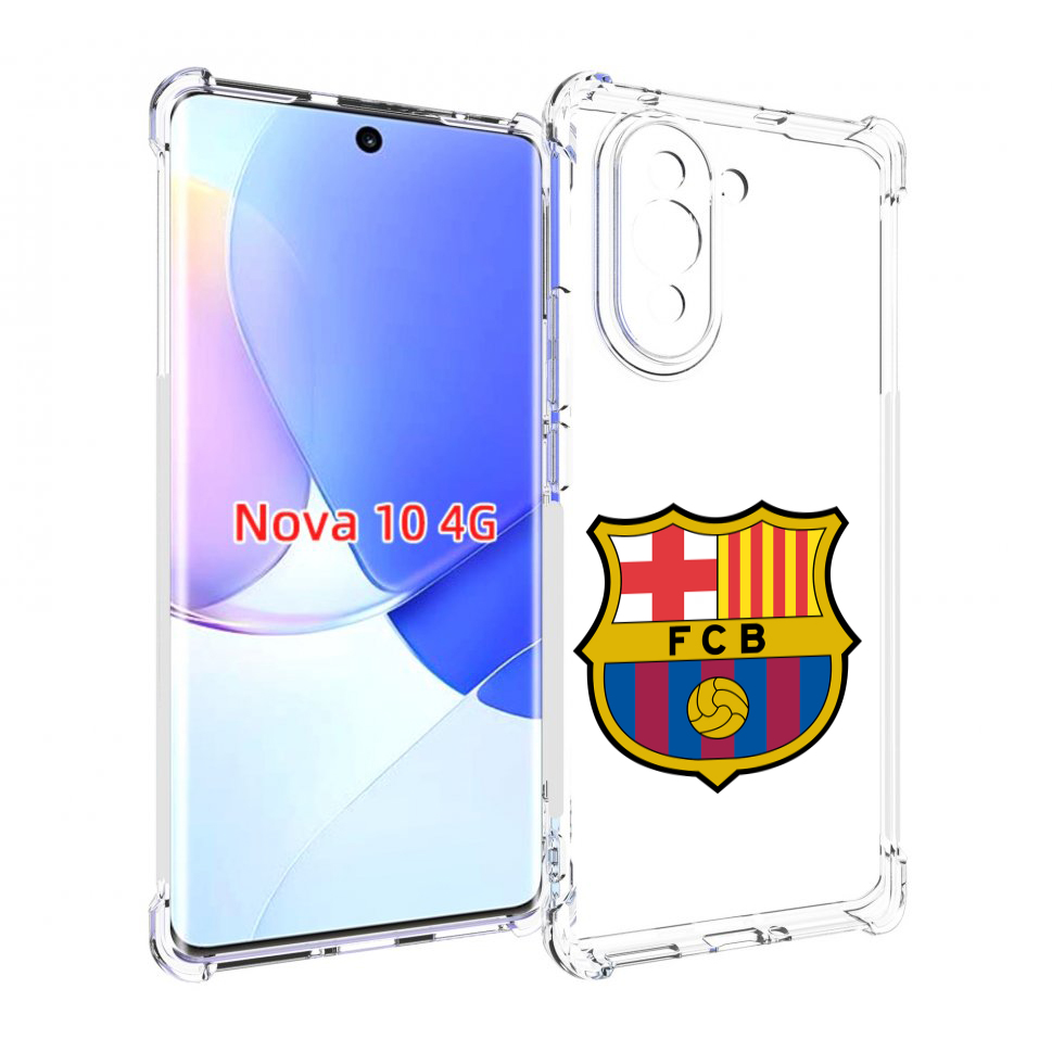 

Чехол MyPads ФК FCB Барселона для Huawei Nova 10, Прозрачный, Tocco