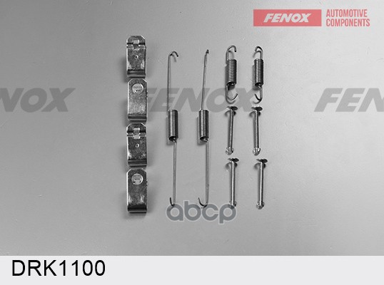 

Fenox Drk1100 Монтажный Комплект Барабанных Колодок