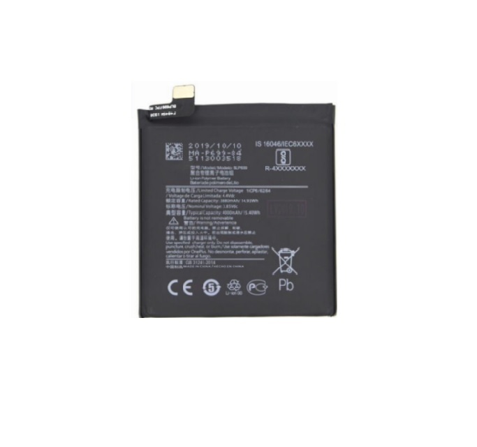 

Аккумулятор для телефона OEM 4115мА/ч для OnePlus Nord, BLP785