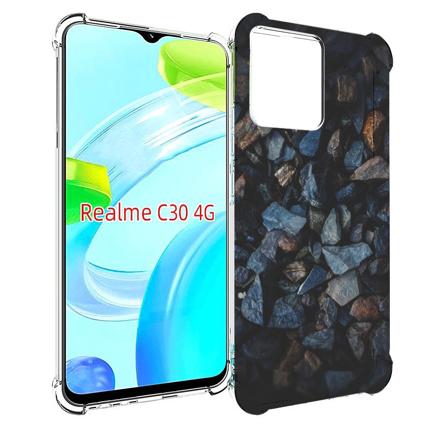 

Чехол MyPads Фон для сторис для Realme C30 4G / Narzo 50i Prime, Прозрачный, Tocco